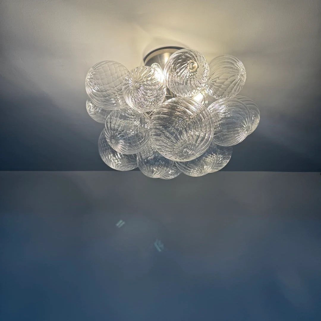 Aurum Glass Flush Mount 20" 25"