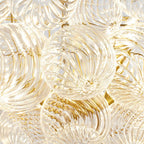 Aurum Glass  Round Chandelier 33"