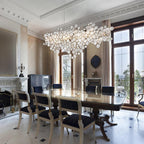 Hearth Trento Clustered Glass Linear Chandelier