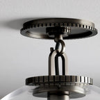 Zarela Globe Flush Mount