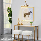 Sable Double Plug-In Hardwired Picture Light