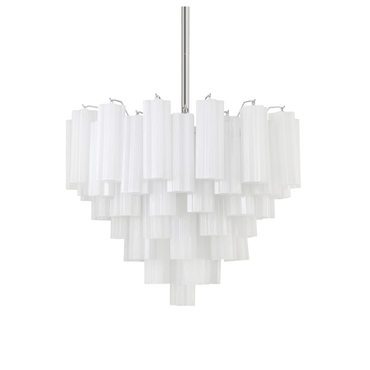 Addis 12 Light 27" Waterfall Chandelier Aged Brass - fovolighting