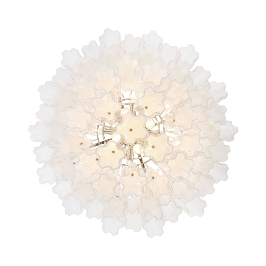 Addis 12 Light 27" Waterfall Chandelier Aged Brass - fovolighting