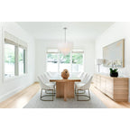 Addis 12 Light 27" Waterfall Chandelier Aged Brass - fovolighting