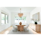 Addis 12 Light 27in Waterfall Chandelier Amber Glass - fovolighting