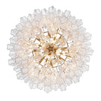 Addis 16 Light Waterfall Chandelier 32in Clear Glass - fovolighting