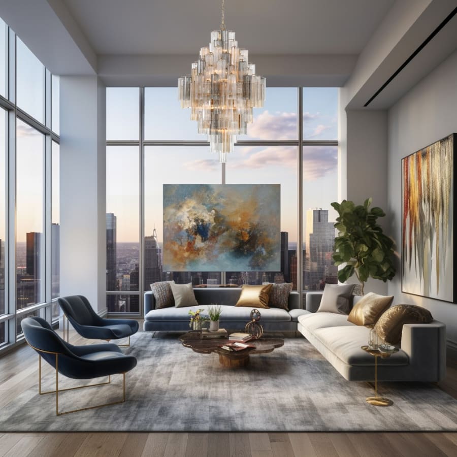 Addis 20 Light 31in Crystal Waterfall Chandelier Aged Brass - fovolighting