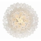 Addis 20 Light 31in Waterfall Chandelier Aged Brass - fovolighting