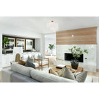 Addis 4 Light 18 in. Semi - Flush Waterfall Ceiling Fixture - fovolighting