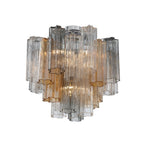 Addis 4 Light 18" Semi - Flush Waterfall Ceiling Fixture - fovolighting