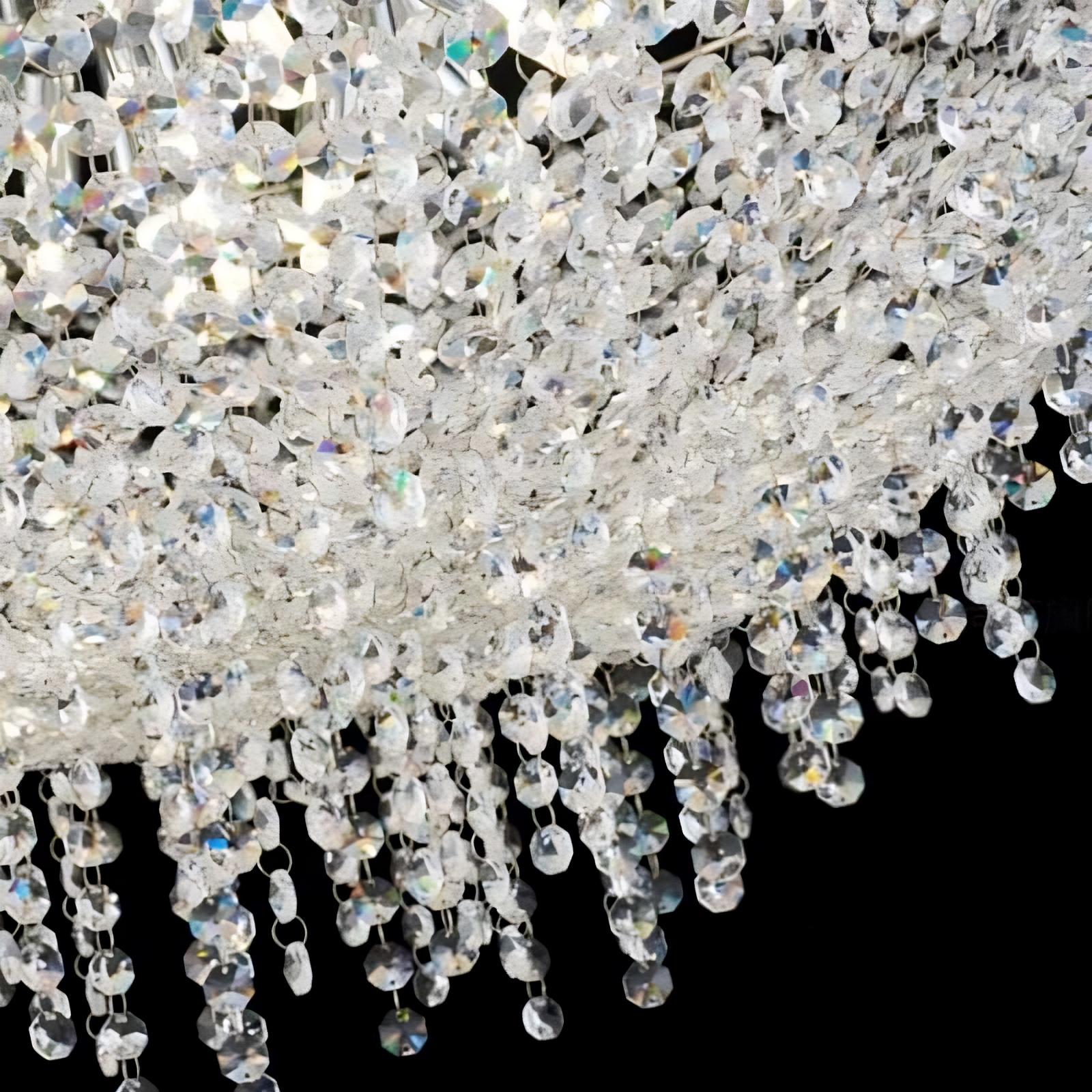 Adena Crystal Tassel Chandelier - fovolighting