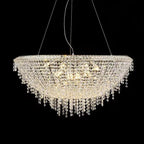 Adena Crystal Tassel Chandelier - fovolighting
