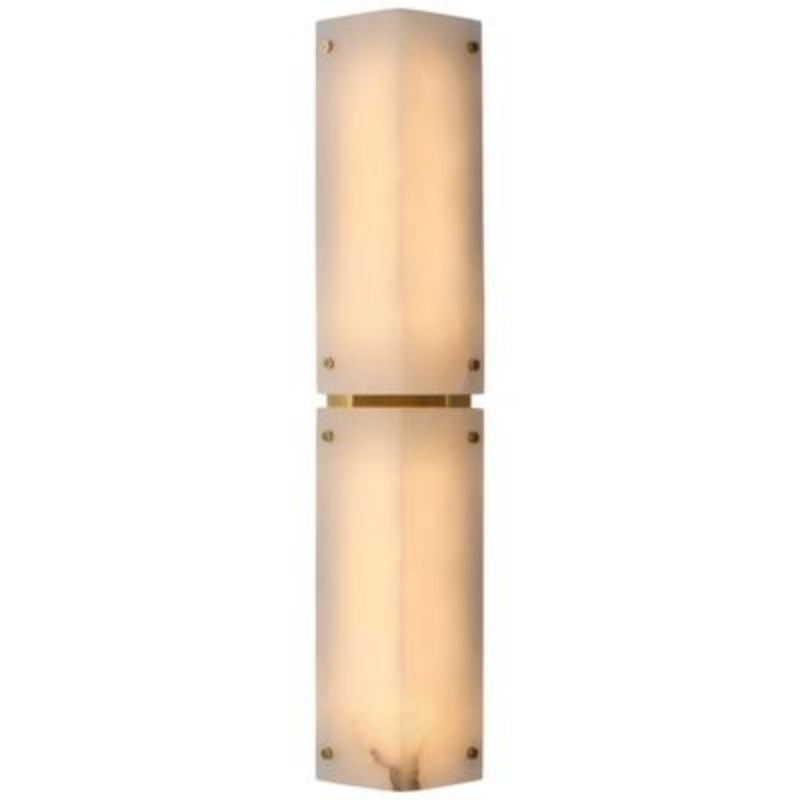 Aerin Alabaster Clayton Wall Sconce - fovolighting