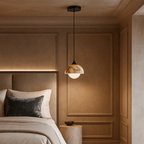 Aeris Natural Marble Pendant Light - fovolighting