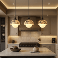 Aeris Natural Marble Pendant Light - fovolighting