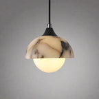 Aeris Natural Marble Pendant Light - fovolighting