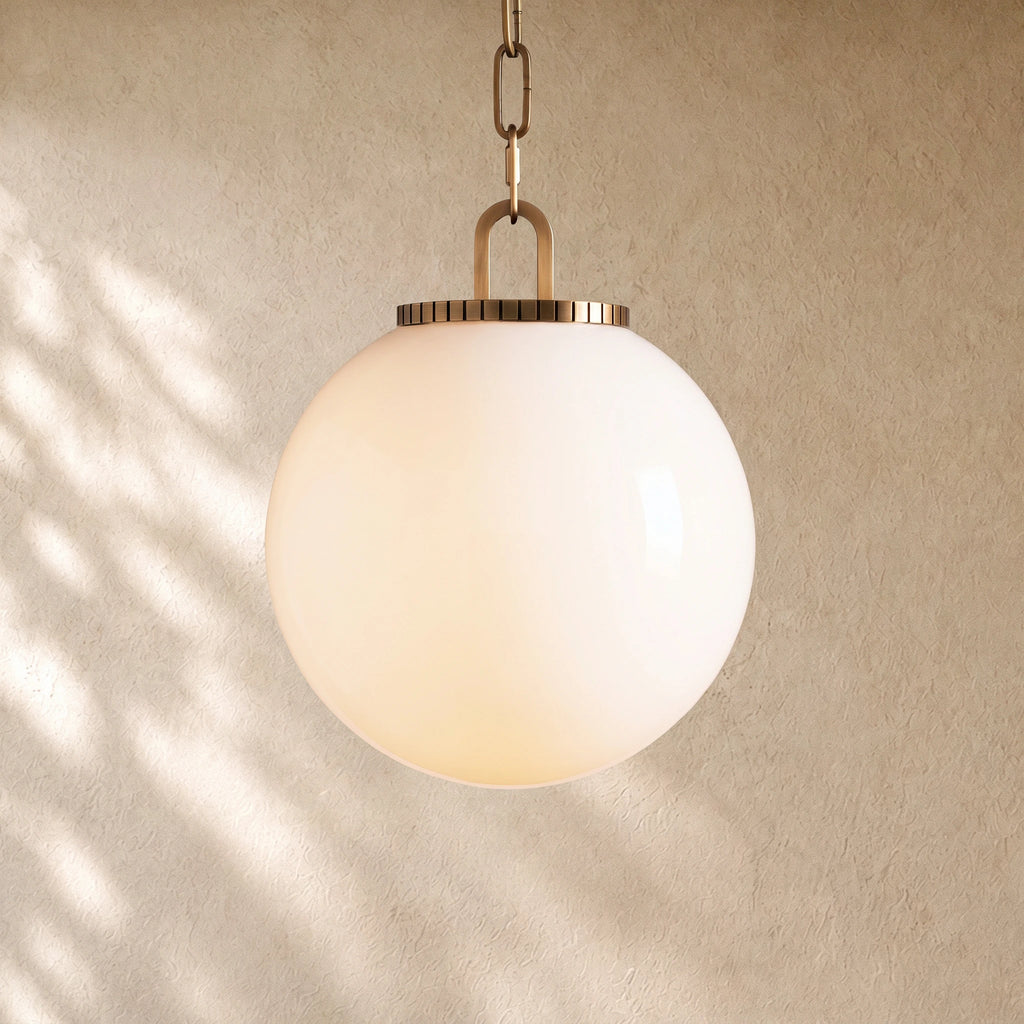 Wescoti Globe Pendant with Chain