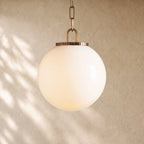 Wescoti Globe Pendant with Chain