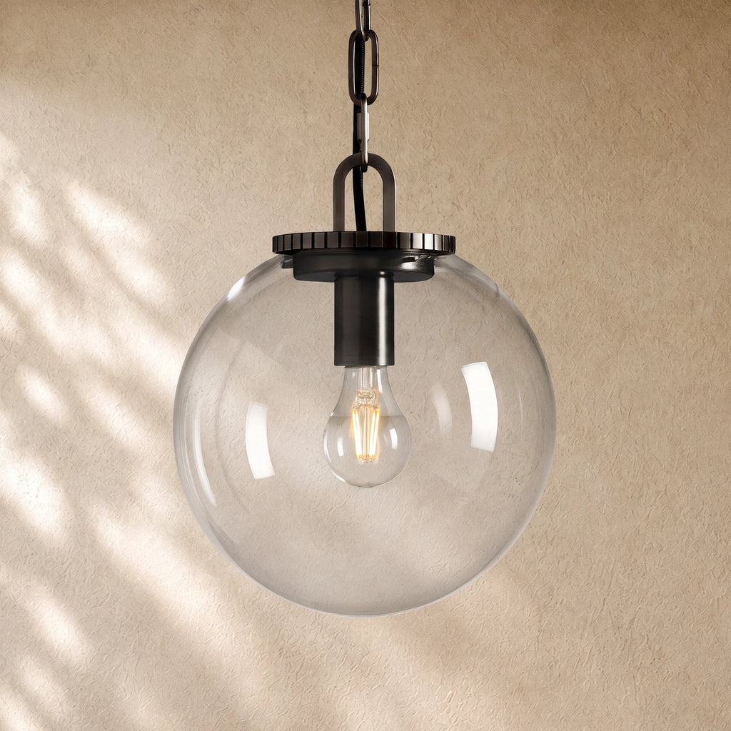 Wescoti Globe Pendant with Chain