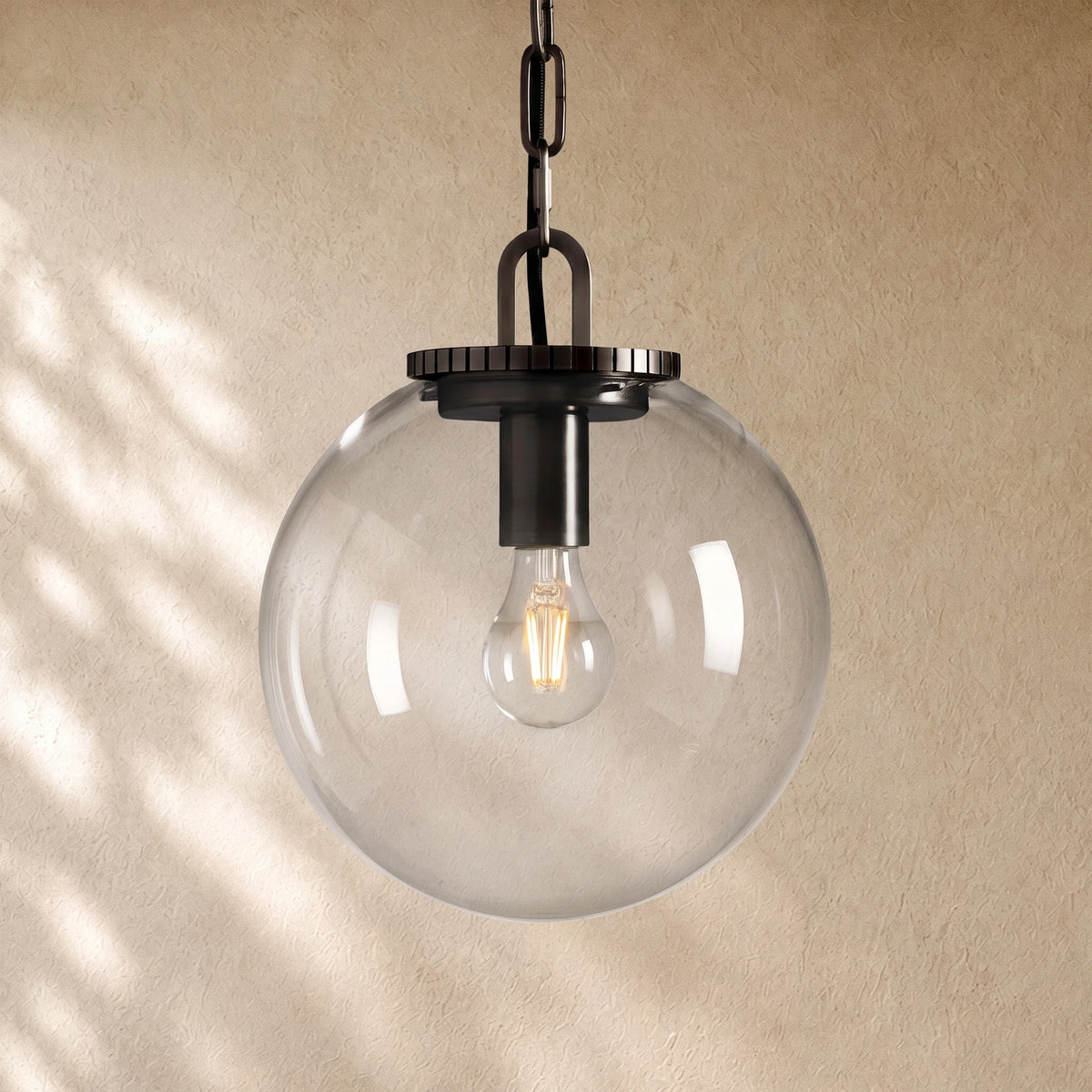 Wescoti Globe Pendant with Chain