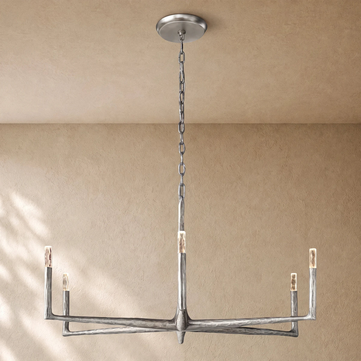 Thadria Forged Round Chandelier 36" 48" 60" 72"
