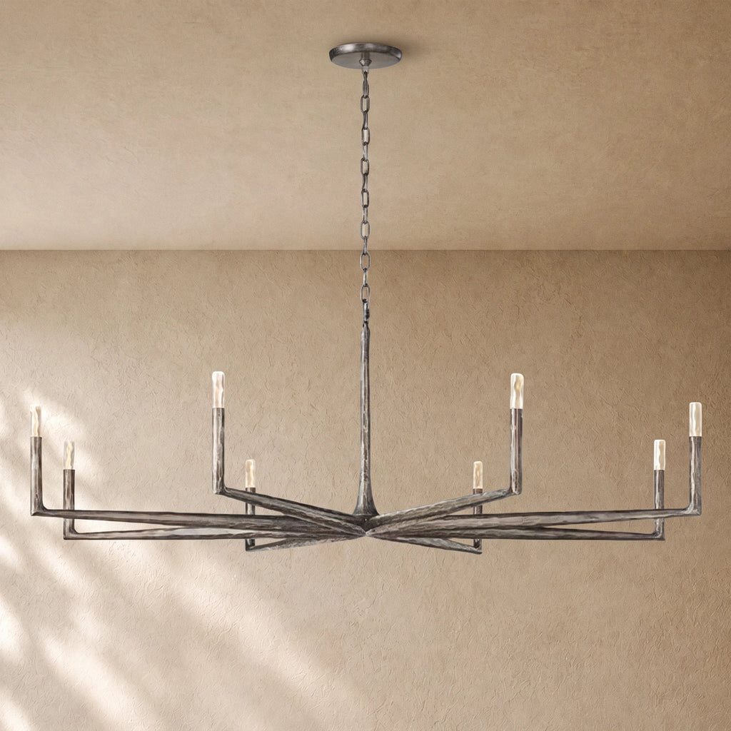 Thadria Forged Round Chandelier 36" 48" 60" 72"