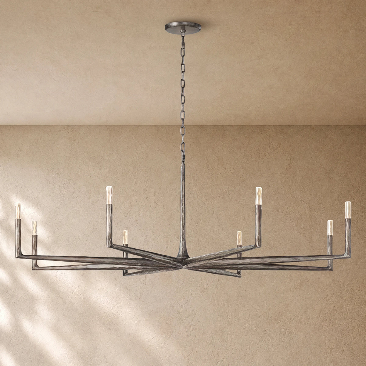 Thadria Forged Round Chandelier 36" 48" 60" 72"