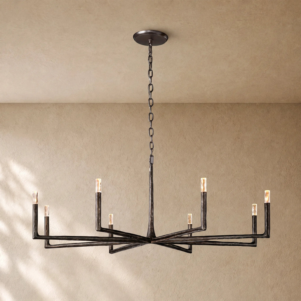 Thadria Forged Round Chandelier 36" 48" 60" 72"
