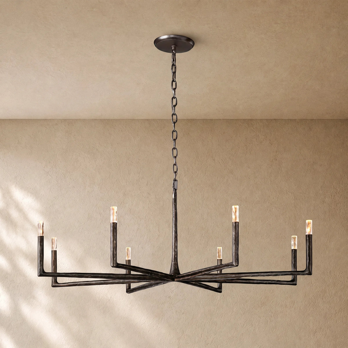 Thadria Forged Round Chandelier 36" 48" 60" 72"