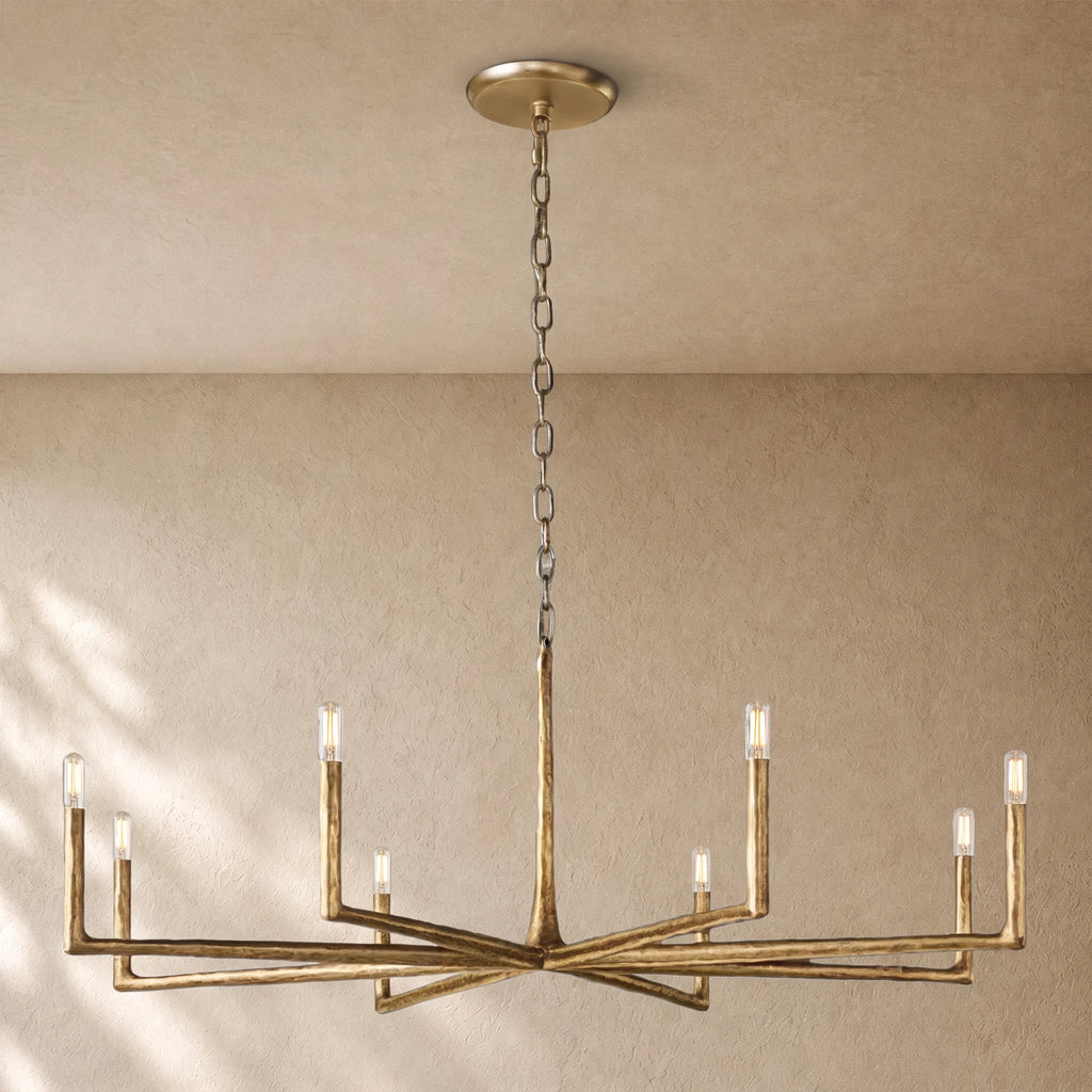 Thadria Forged Round Chandelier 36" 48" 60" 72"