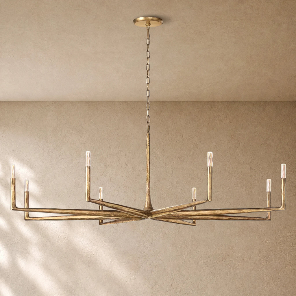 Thadria Forged Round Chandelier 36" 48" 60" 72"