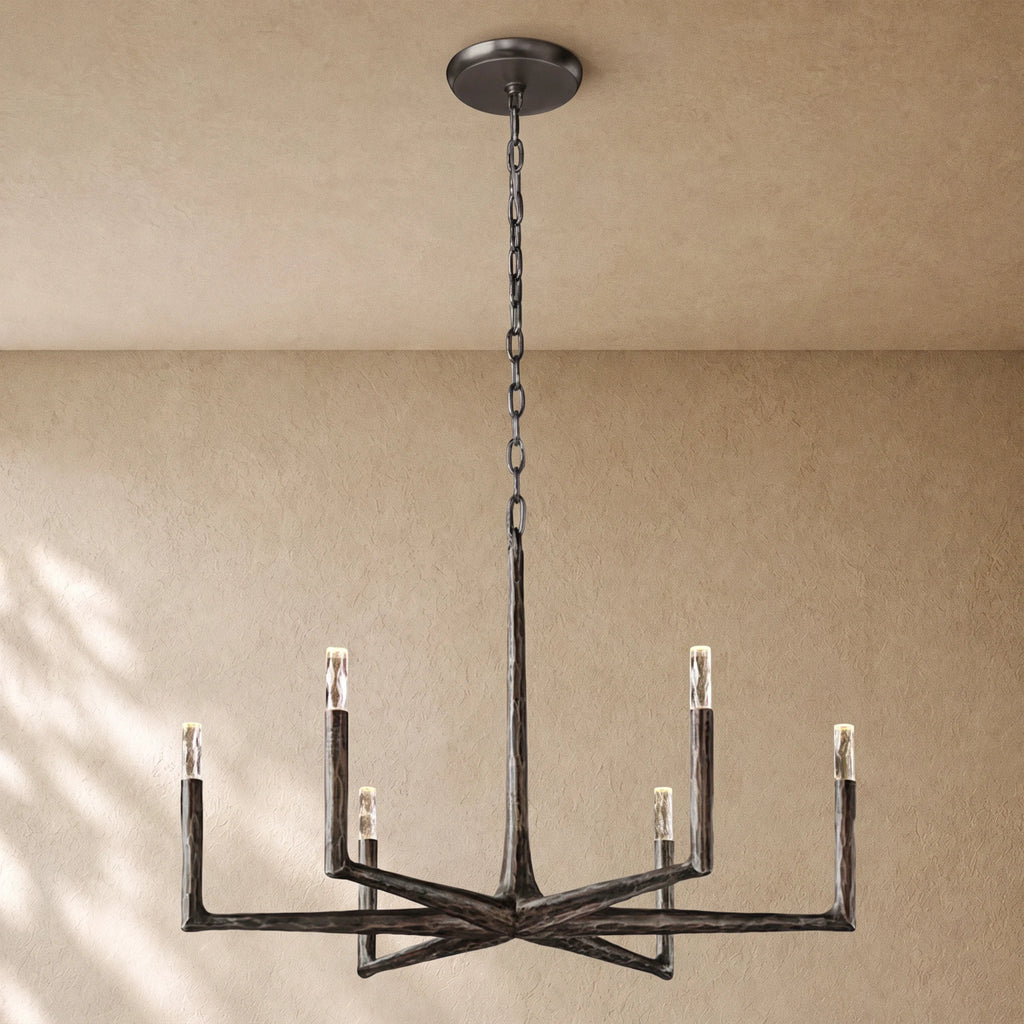 Thadria Forged Round Chandelier 36" 48" 60" 72"