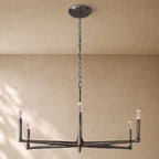 Thadria Forged Round Chandelier 36" 48" 60" 72"
