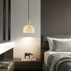 Alabaster Altus Hemisphere Pendant Light - fovolighting