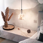 Alabaster Altus Hemisphere Pendant Light - fovolighting