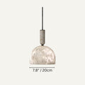 Alabaster Altus Hemisphere Pendant Light - fovolighting