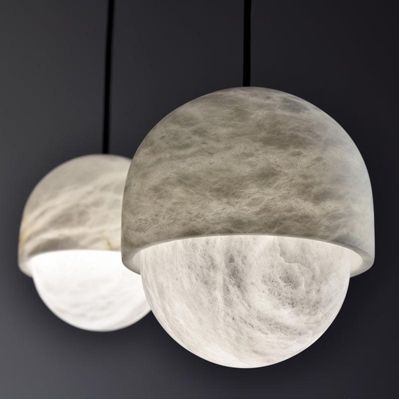 Alabaster Art Small Pendant Light - fovolighting