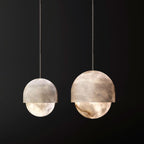 Alabaster Art Small Pendant Light - fovolighting