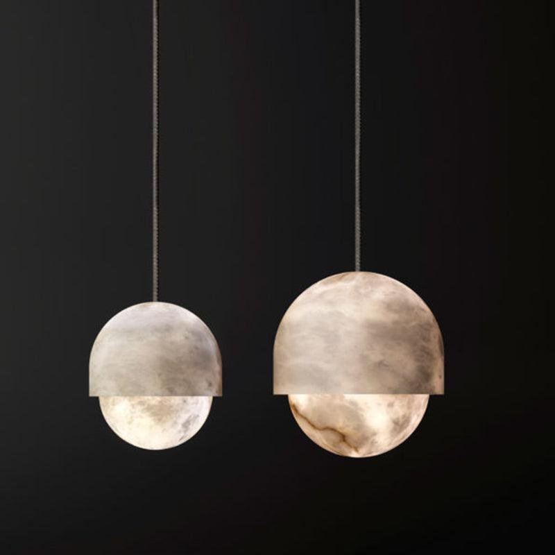 Alabaster Art Small Pendant Light - fovolighting
