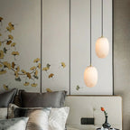 Alabaster Bedside Pendant Light - fovolighting