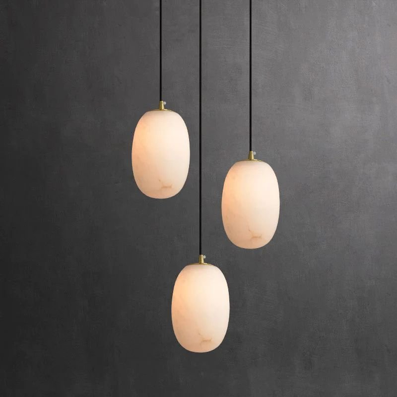 Alabaster Bedside Pendant Light - fovolighting
