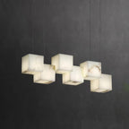 Alabaster Box Linear Chandelier