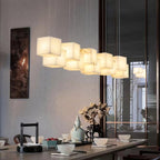 Alabaster Box Linear Chandelier