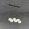 Alabaster Box Linear Chandelier - fovolighting