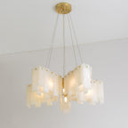 Alabaster Cascade Tiered Chandelier - fovolighting