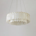 Alabaster Cascade Tiered Chandelier - fovolighting