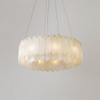 Alabaster Cascade Tiered Chandelier - fovolighting
