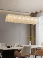Alabaster Cascade Tiered Chandelier - fovolighting