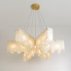 Alabaster Cascade Tiered Chandelier - fovolighting