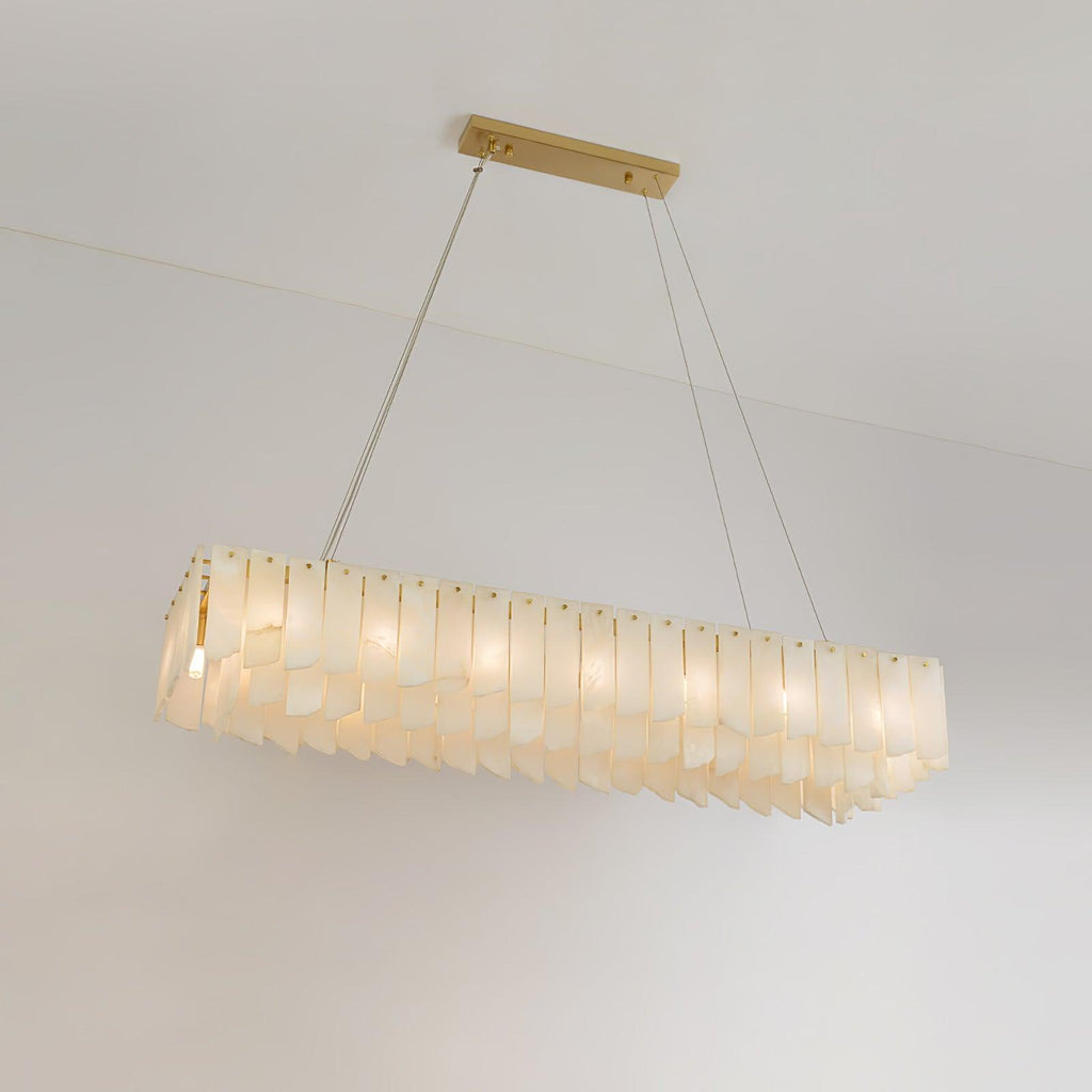 Alabaster Cascade Tiered Chandelier - fovolighting